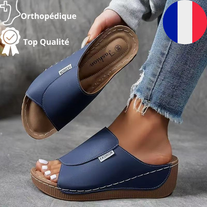 ECKO Sandales confortables pour femmes – Soutien Orthopédique et Soulagement des Pieds