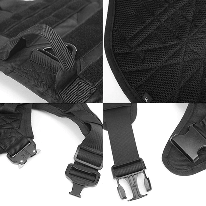 Harnais militaire – Équipé d'un système anti-traction.