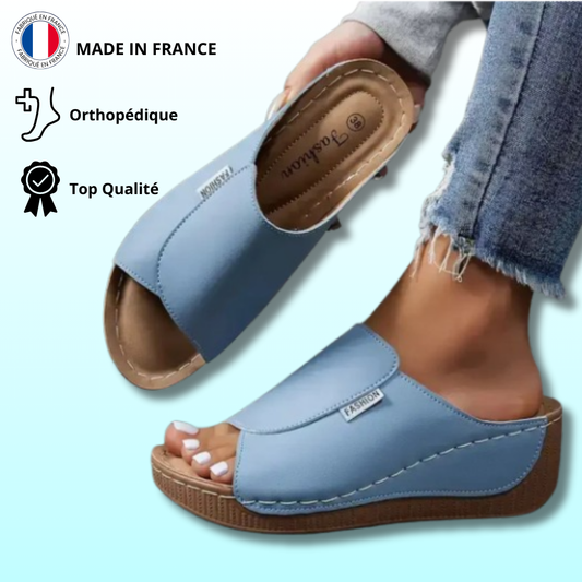 ECKO Sandales confortables pour femmes – Soutien Orthopédique et Soulagement des Pieds