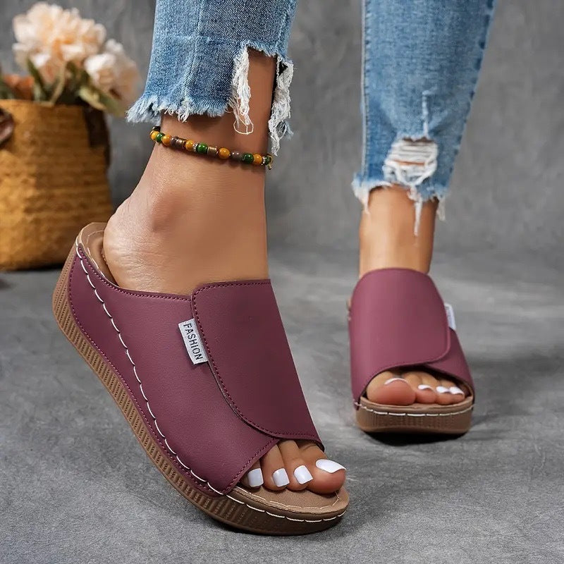 ECKO Sandales confortables pour femmes – Soutien Orthopédique et Soulagement des Pieds