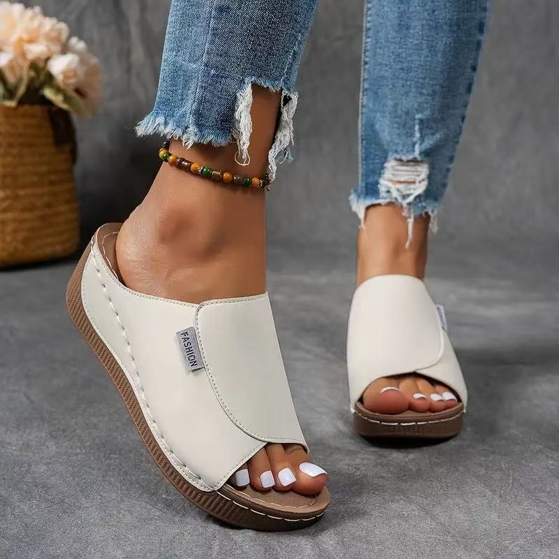 ECKO Sandales confortables pour femmes – Soutien Orthopédique et Soulagement des Pieds